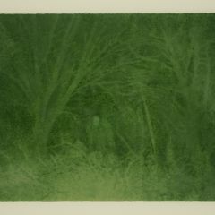 chris-bond--beneath-interlocking-branches--2018--watercolour-on-paper--7.5-x-10-cm