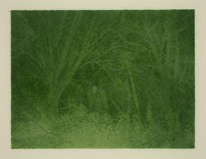 chris-bond--beneath-interlocking-branches--2018--watercolour-on-paper--7.5-x-10-cm