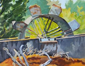 Waterwheel 1 2018 by Elizabeth Nelson