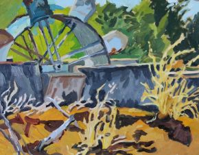 Waterwheel 2 2018 by Elizabeth Nelson