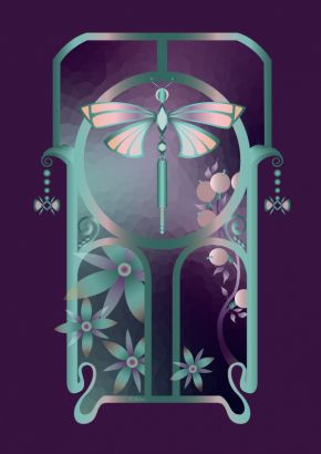 Nicola Milan_Art Deco Dragonfly