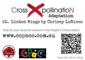 Entry Voting Poster - 22 Linton Wings by Chrissy LoRicco