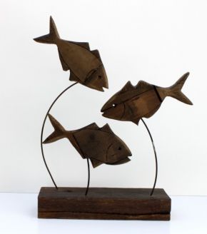 swam-three-littlle-fishies by Liz Walker