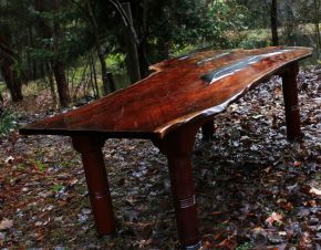 Shattered Dreams Leaf Table by Malcolm Bird