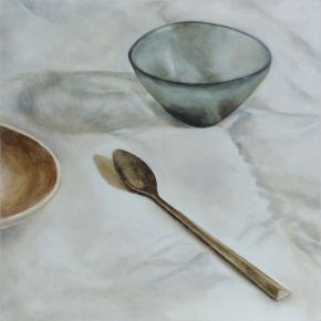 5.Still life with dish and spoon