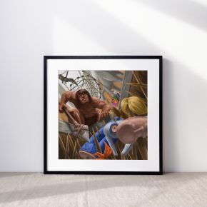 The Caveman From Scooby Doo In a Frame
