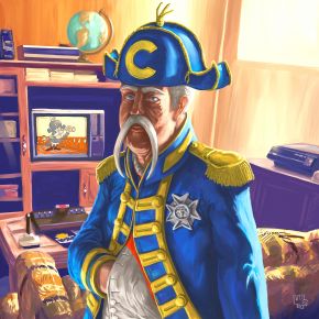 Captain Crunch Portrait