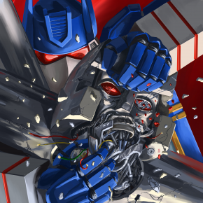 Soundwave and Megatron