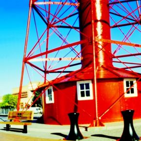 Lighthouse Waiting by Ronda Wallis