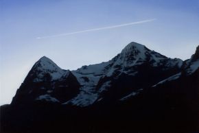 Eiger and Mönch by Tony Lloyd