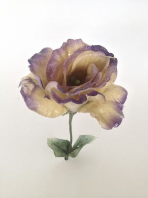 Purple Grave Flower by Sarina Lirosi