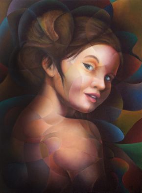 9a. Tom Girl - 102cm X 76cm - Oil on Stretched Canvas