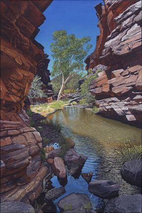 John Hayes Rockhole by Pauline Clack
