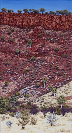 Red Range by Pauline Clack