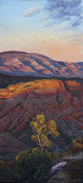 Above Arltunga Road by Pauline Clack