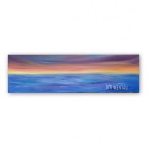 Colourful abstract seascape  oil painting 